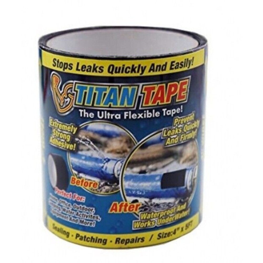Titan Tape As Seen On TV, Just Peel And stick! seals Leaks Instantly, NEW